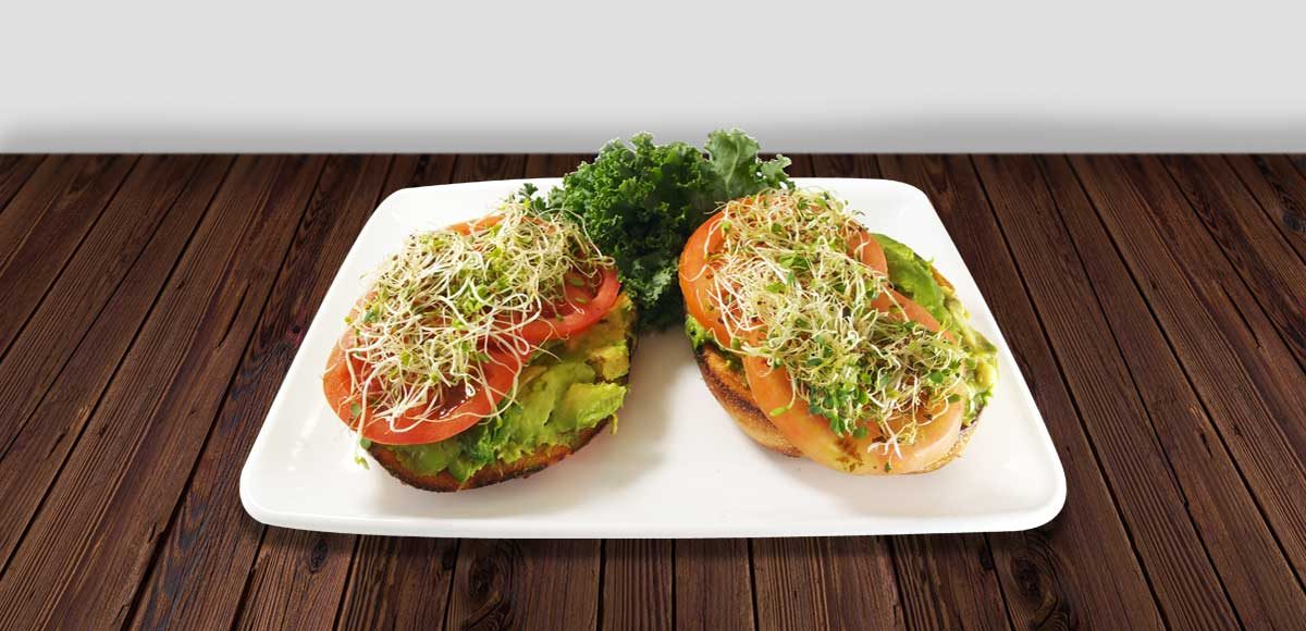 LI Bagel Cafe Avocado Bagel